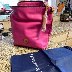 Dooney & Bourke McKenzie Hobo NWT (Fuschia)